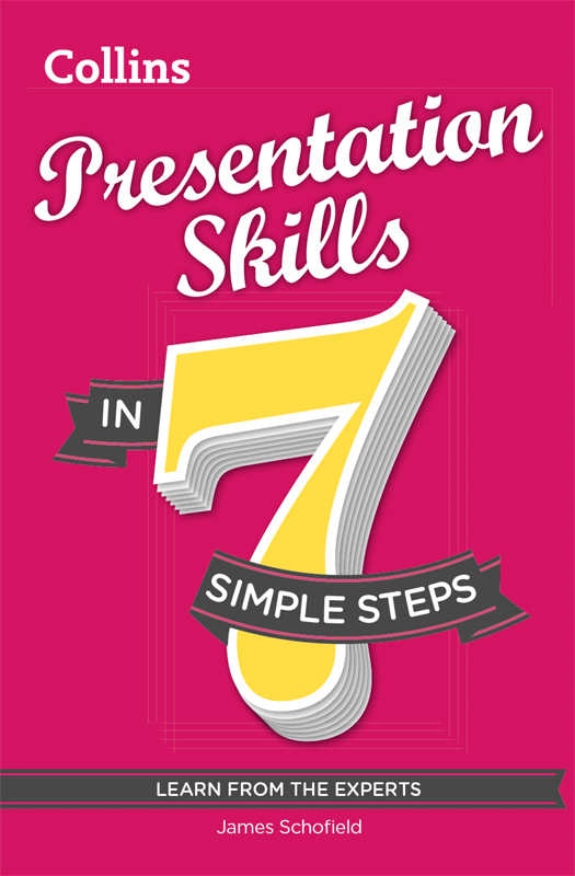 Книга Presentation Skills in 7 simple steps из серии , созданная James Schofield, может относится к жанру Зарубежная деловая литература. Стоимость электронной книги Presentation Skills in 7 simple steps с идентификатором 39795353 составляет 160.11 руб.