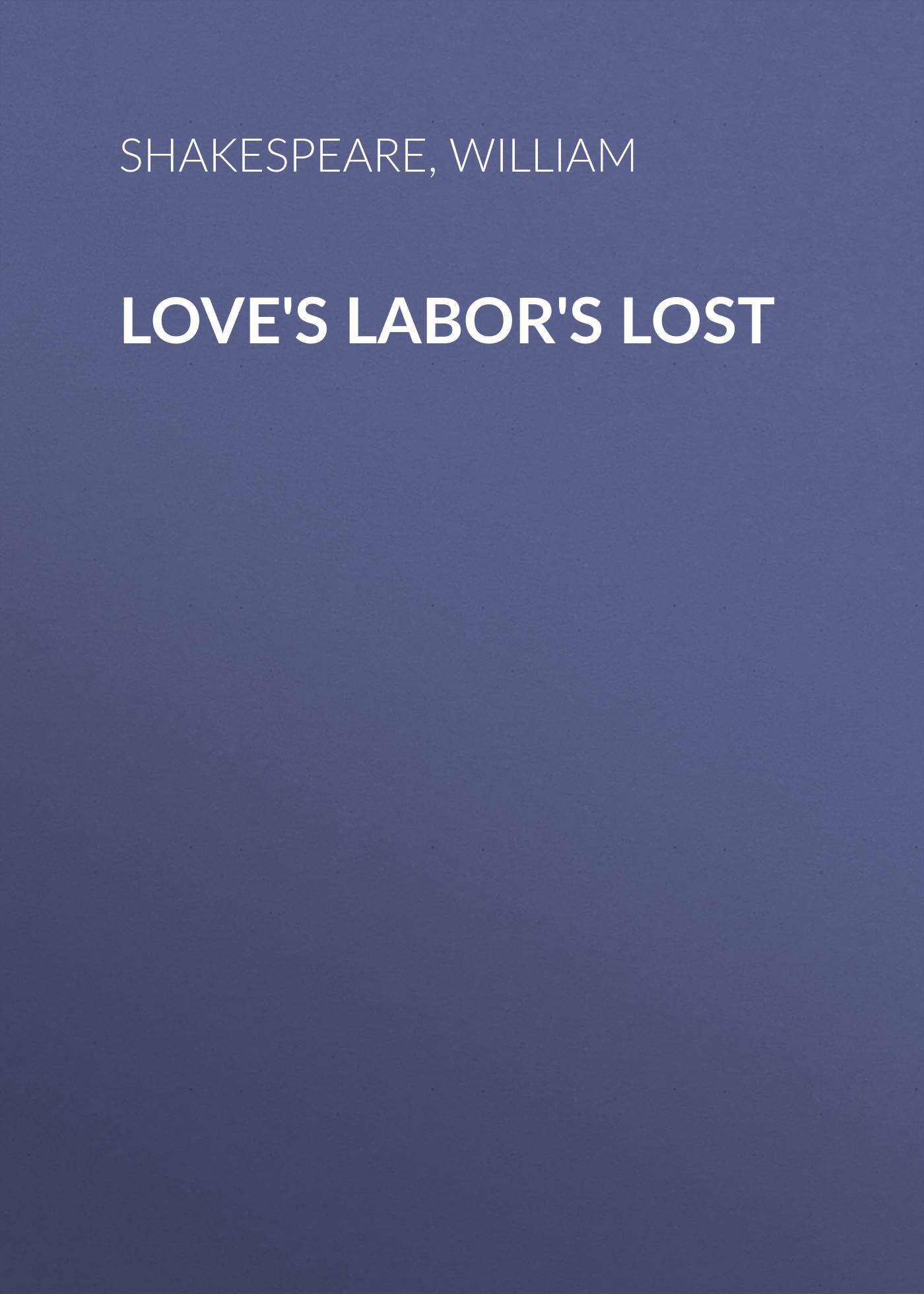 Love's Labor's Lost