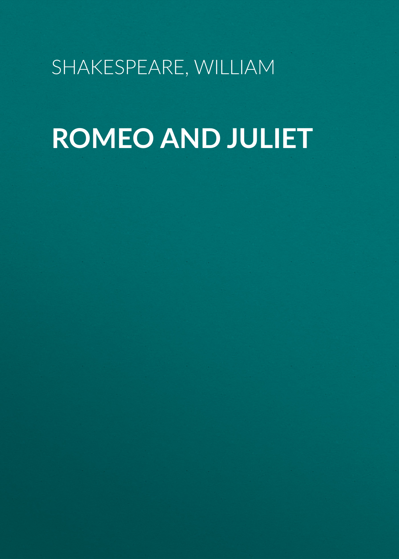 Romeo and Juliet