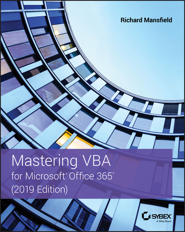 Книга  Mastering VBA for Microsoft Office 365 созданная Richard  Mansfield, Wiley может относится к жанру программы. Стоимость электронной книги Mastering VBA for Microsoft Office 365 с идентификатором 48832653 составляет 3352.19 руб.