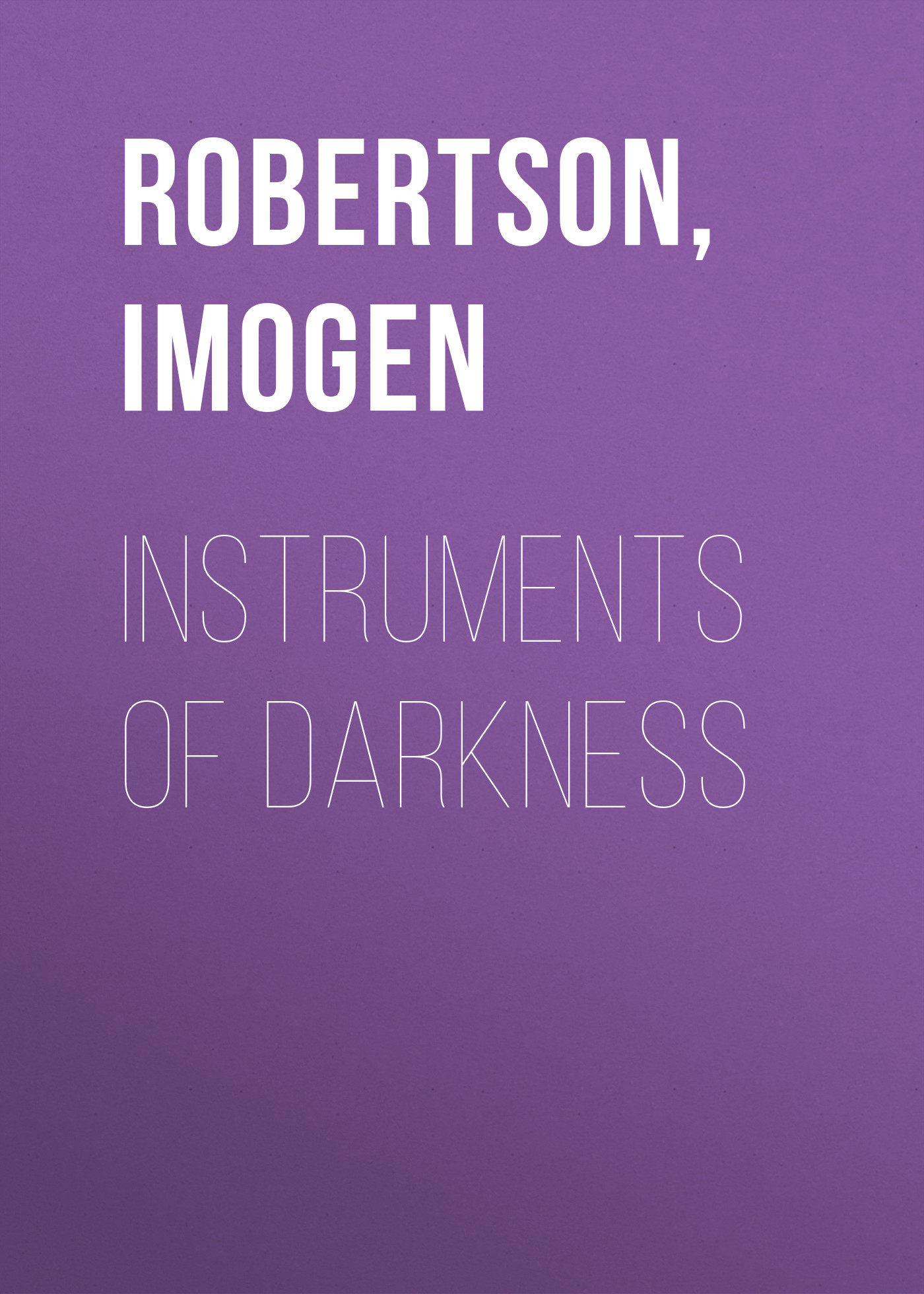 

Instruments of Darkness