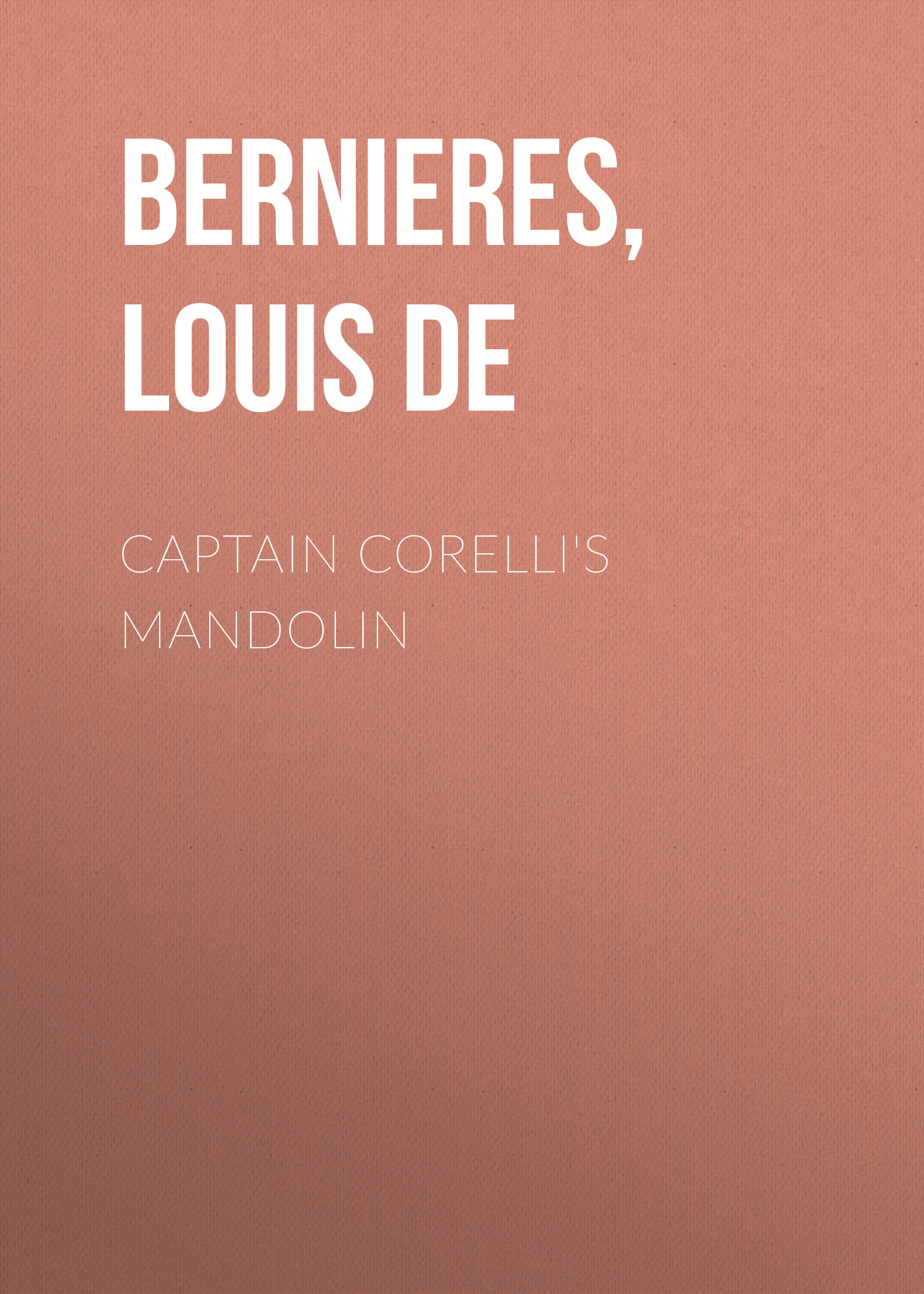 Captain Corelli's Mandolin