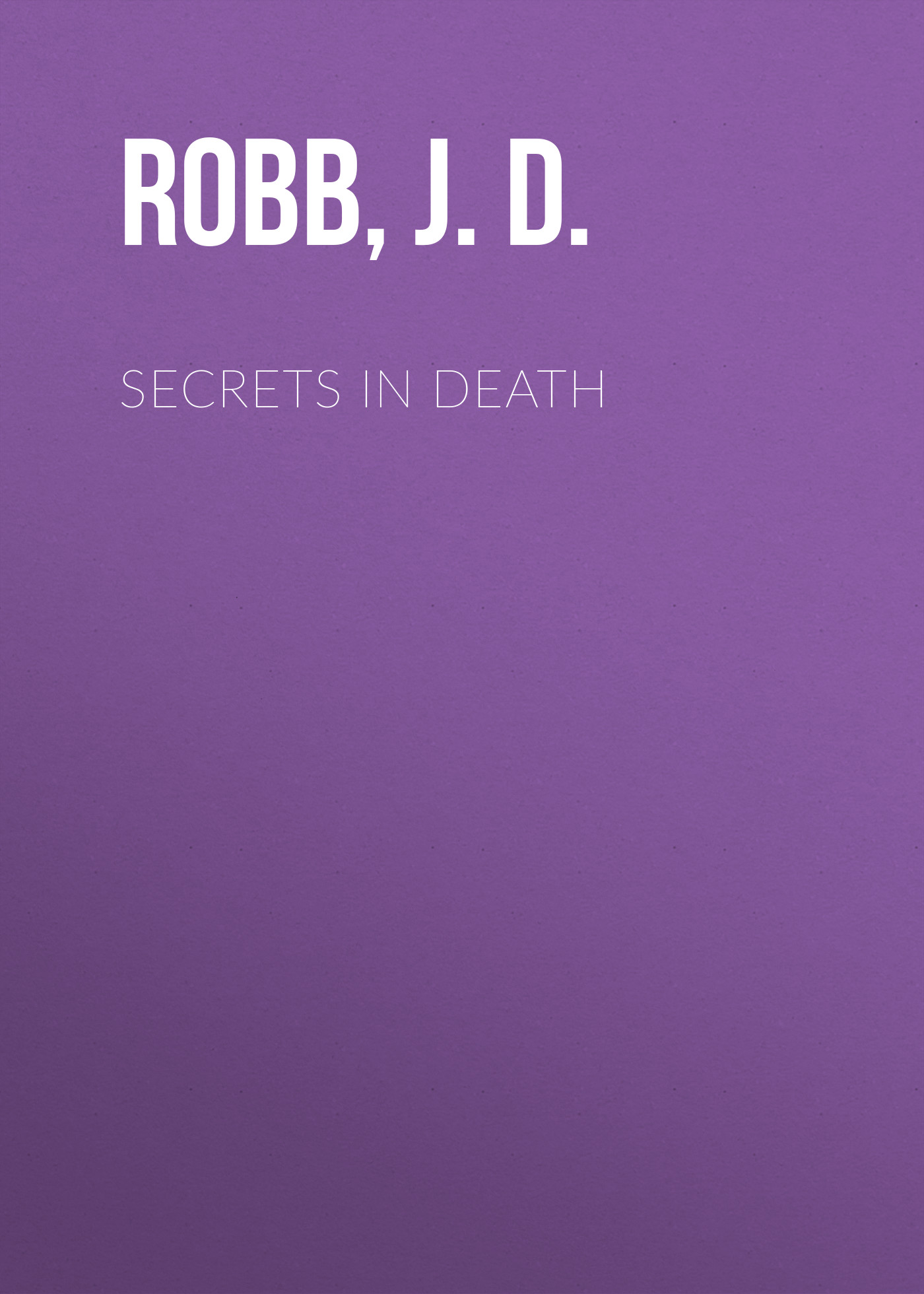 Secrets in Death