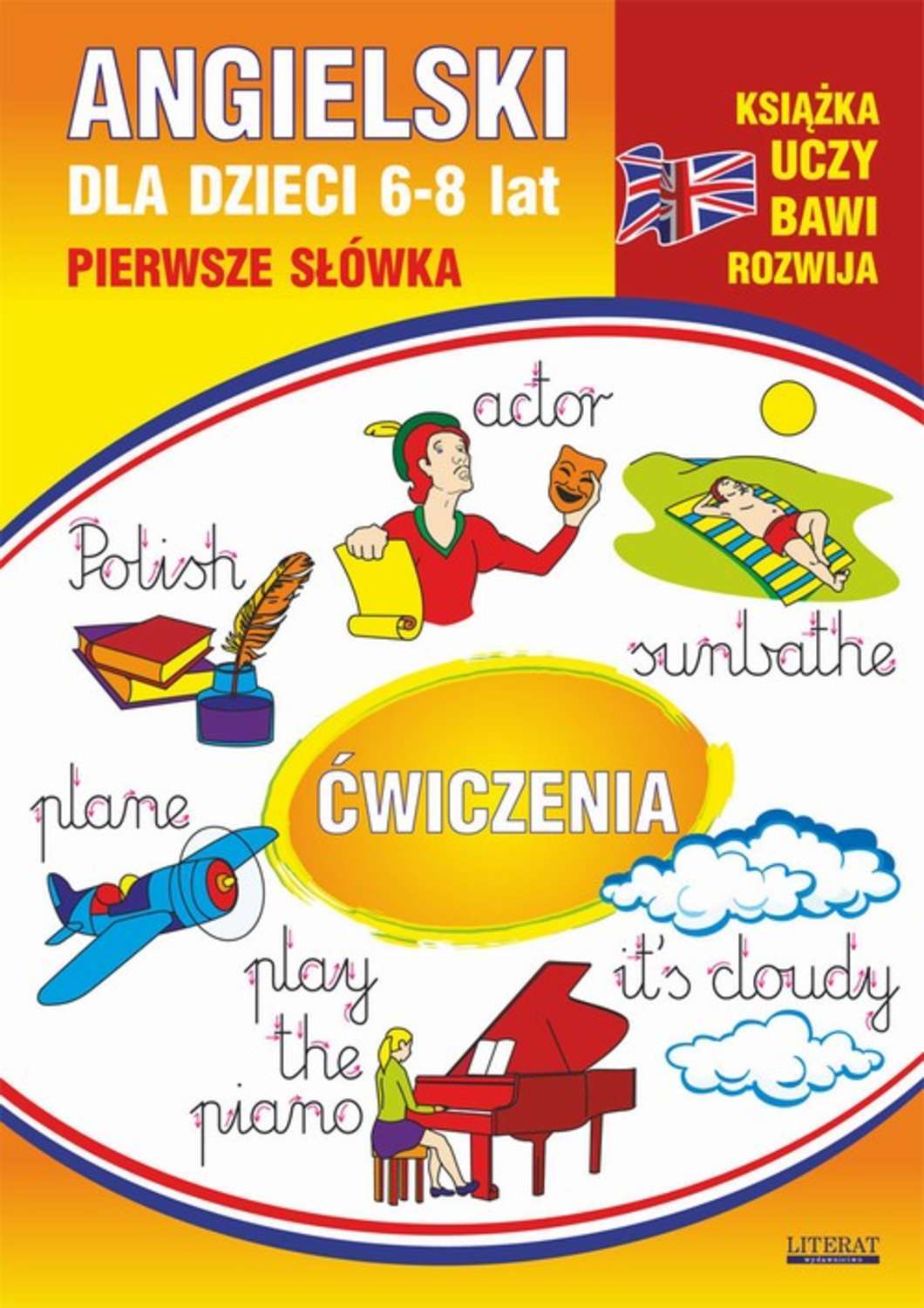 Angielski dla dzieci 12. Pierwsze słówka. Ćwiczenia. 6-8 lat