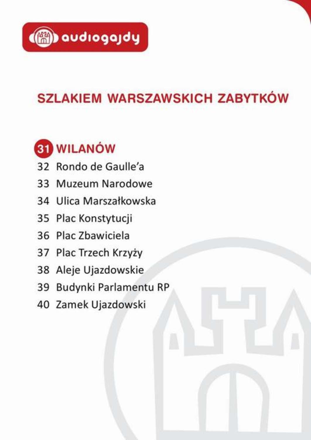 Wilanów. Szlakiem warszawskich zabytków