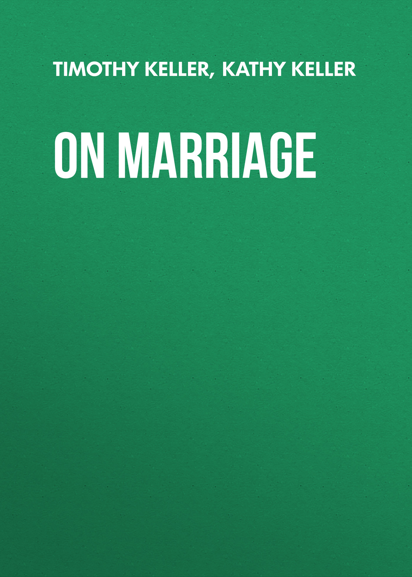 

On Marriage