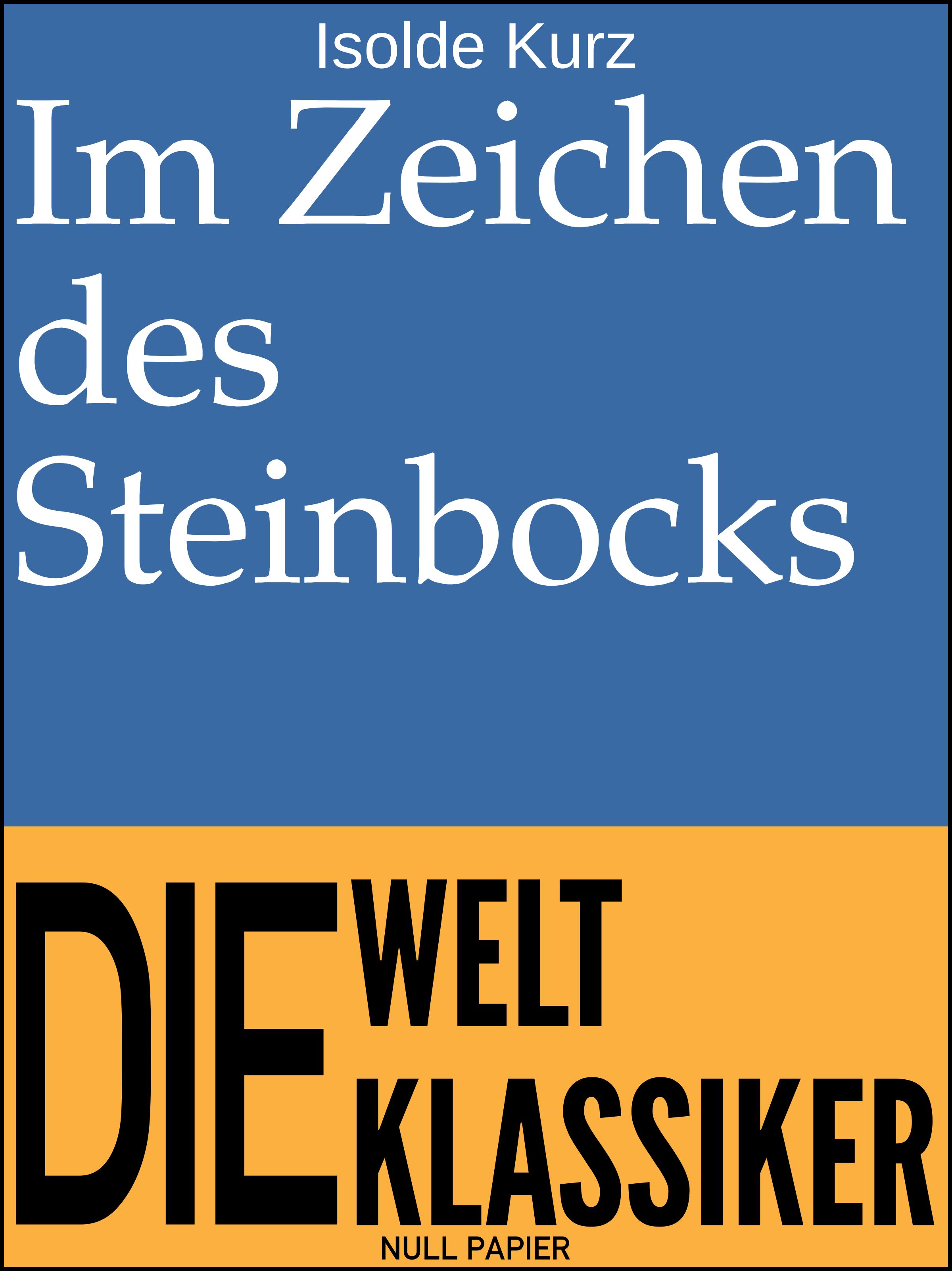 Im Zeichen des Steinbocks