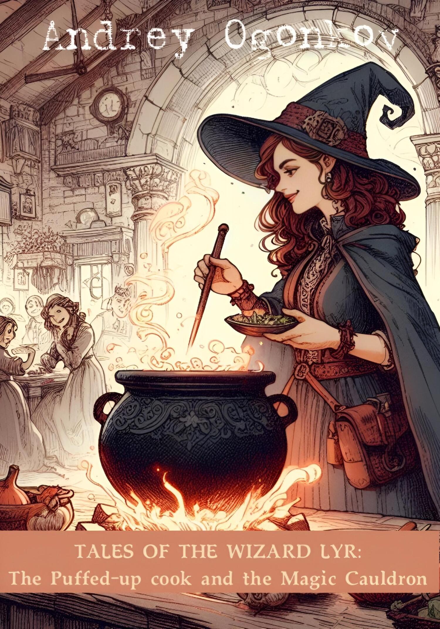 Tales of the Wizard Lyr: The Puffed-up cook and the Magic Cauldron, Andrey  Ogonkov – скачать книгу fb2, epub, pdf на ЛитРес