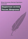 Бюджетная система России. Шпаргалка