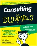 Consulting For Dummies - Peter  Economy