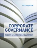 Corporate Governance - Minow Nell
