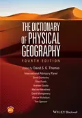 The Dictionary of Physical Geography - David S. G. Thomas