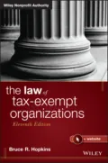 The Law of Tax-Exempt Organizations - Bruce R. Hopkins
