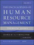 The Encyclopedia of Human Resource Management, Volume 3 - William J. Rothwell