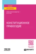 Конституционное правосудие. Учебное пособие для вузов - Юрий Владимирович Ким