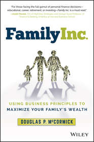 Family Inc.. Using Business Principles to Maximize Your Family\'s Wealth