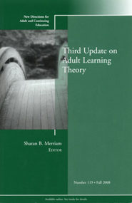 Third Update on Adult Learning Theory