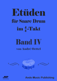 Etüden für Snare-Drum im 4\/4-Takt - Band 4