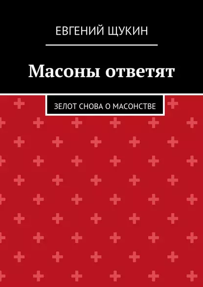 Обложка книги Масоны ответят, Евгений Щукин