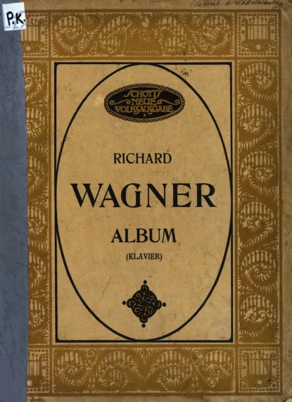 Обложка книги Richard Wagner Album, Рихард Вагнер