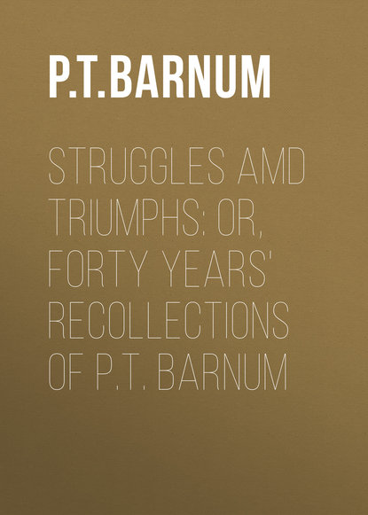 Struggles amd Triumphs: or, Forty Years' Recollections of P.T. Barnum (Barnum Phineas Taylor). 