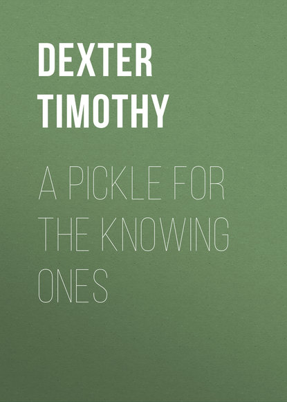 A Pickle for the Knowing Ones (Dexter Timothy). 