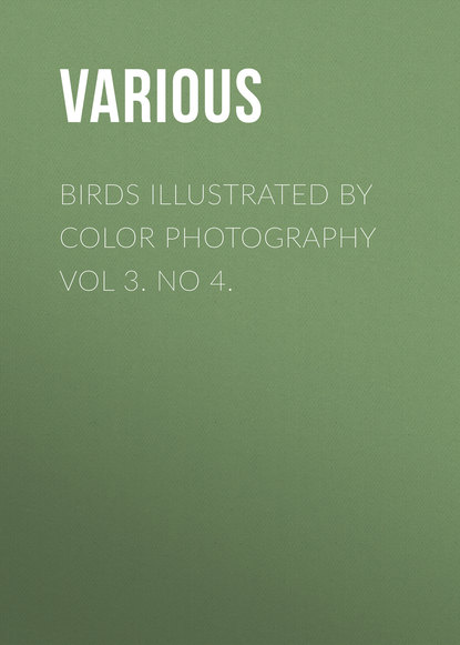 Birds Illustrated by Color Photography Vol 3. No 4