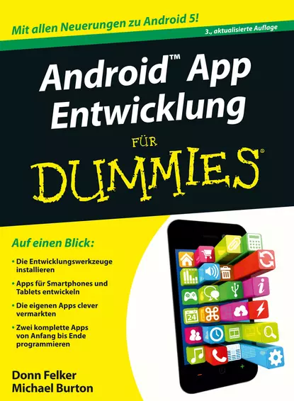 Обложка книги Android App Entwicklung für Dummies, Michael Burton