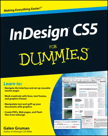 Обложка книги InDesign CS5 For Dummies, Galen Gruman