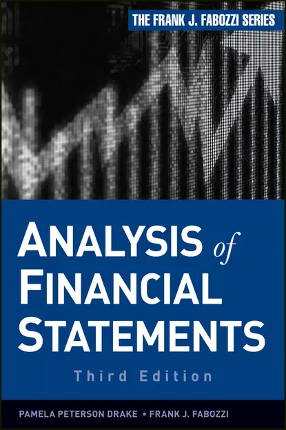 Обложка книги Analysis of Financial Statements, Frank J. Fabozzi