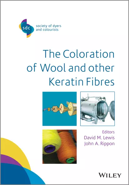 Обложка книги The Coloration of Wool and Other Keratin Fibres, Lewis David M.