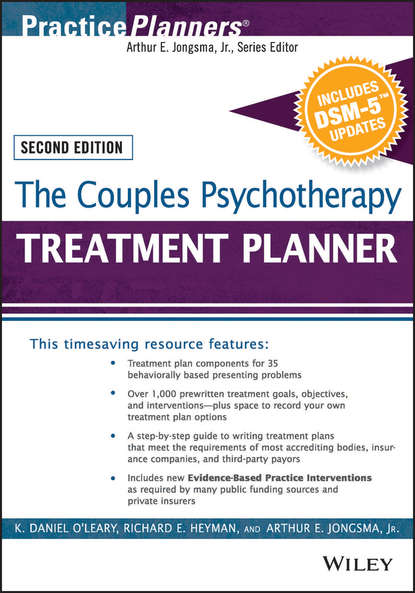 The Couples Psychotherapy Treatment Planner, with DSM-5 Updates - David J. Berghuis