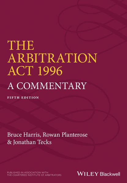 Bruce Harris - The Arbitration Act 1996