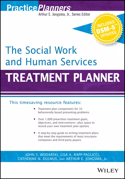 Обложка книги The Social Work and Human Services Treatment Planner, with DSM 5 Updates, David J. Berghuis