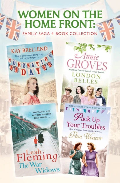 Обложка книги Women on the Home Front: Family Saga 4-Book Collection, Annie Groves