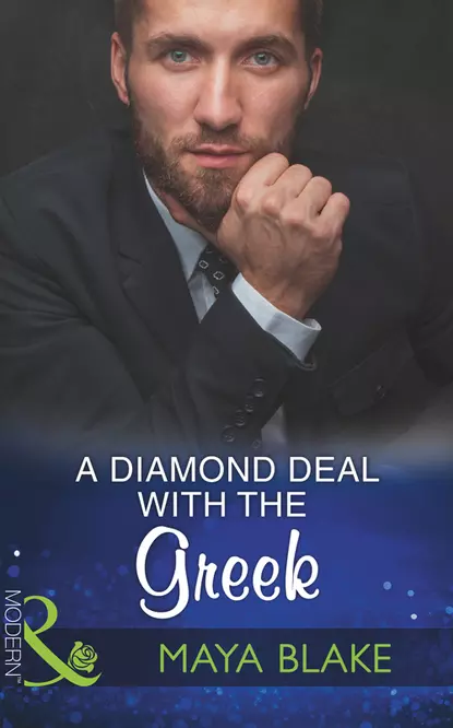 Обложка книги A Diamond Deal With The Greek, Майя Блейк