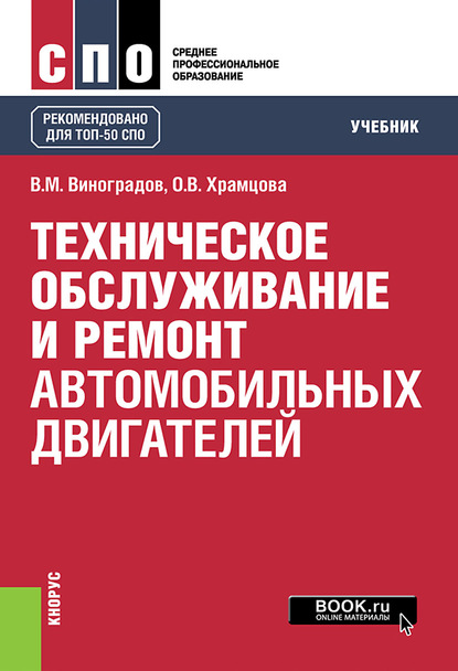 

Техническое обслуживание и ремонт автомобильных двигателей