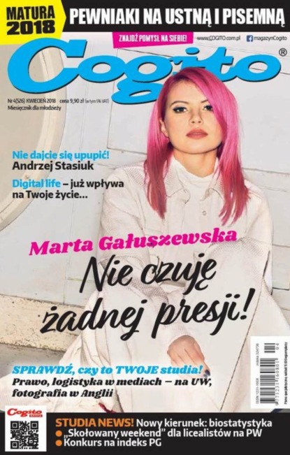 

Cogito nr 4 (526) Kwiecień 2018