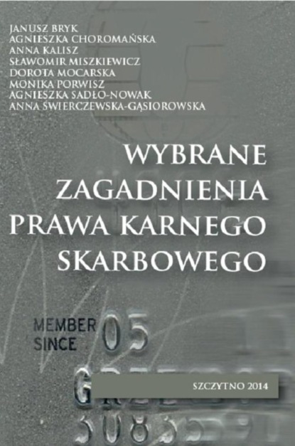 Janusz Bryk - Wybrane zagadnienia prawa karnego skarbowego