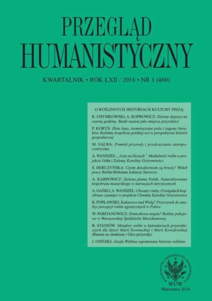 

Przegląd Humanistyczny 2018/1 (460)