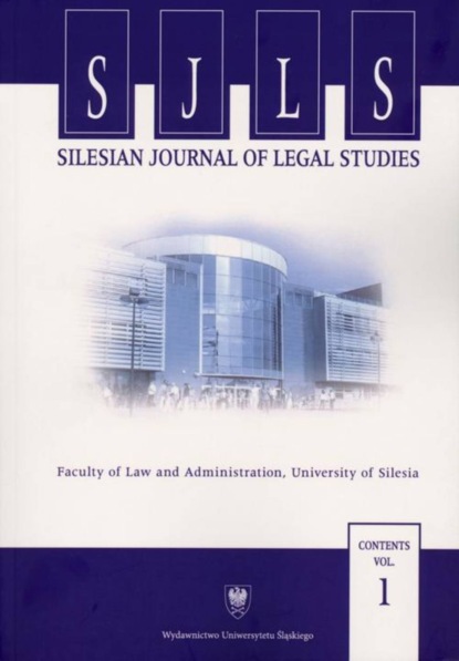 

„Silesian Journal of Legal Studies”. Contents Vol. 1