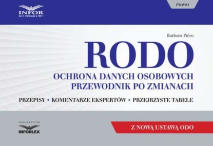 Barbara Pióro - RODO. Ochrona danych osobowych.