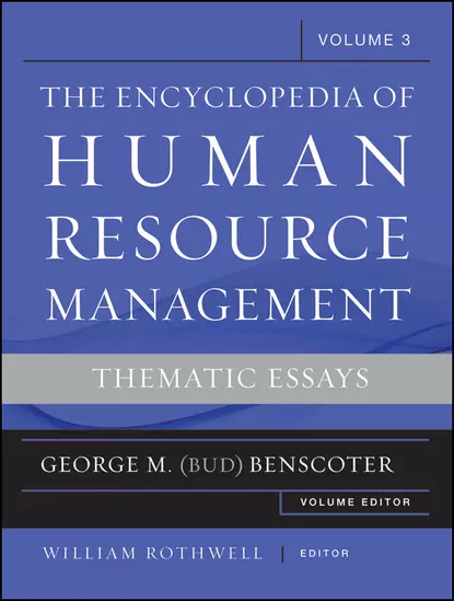 Обложка книги The Encyclopedia of Human Resource Management, Volume 3, William J. Rothwell