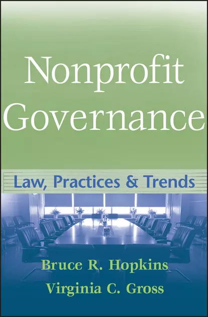 Обложка книги Nonprofit Governance, Bruce R. Hopkins