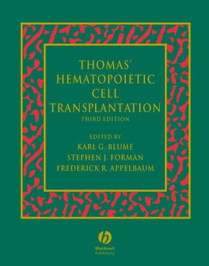 Thomas' Hematopoietic Cell Transplantation - Frederick Appelbaum R.