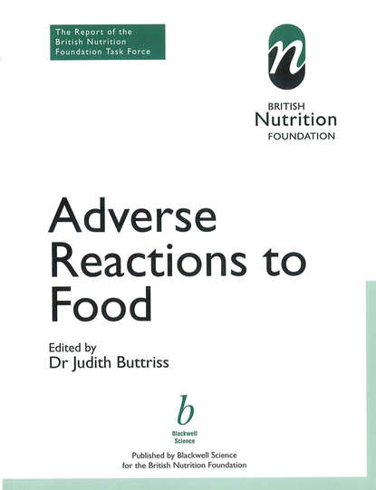 Judy  Buttriss - Adverse Reactions to Food