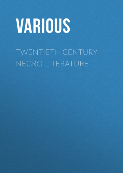 Various - Twentieth Century Negro Literature