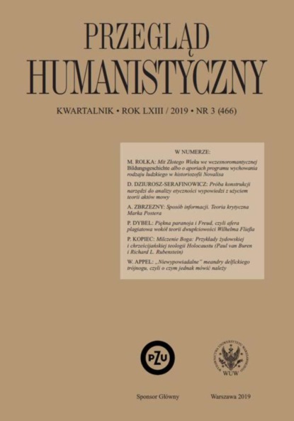 

Przegląd Humanistyczny 2019/3 (466)
