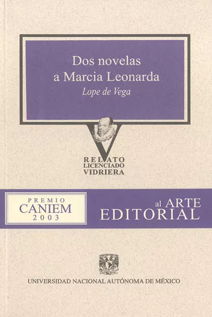 Обложка книги Dos novelas a Marcia Leonarda, Лопе де Вега
