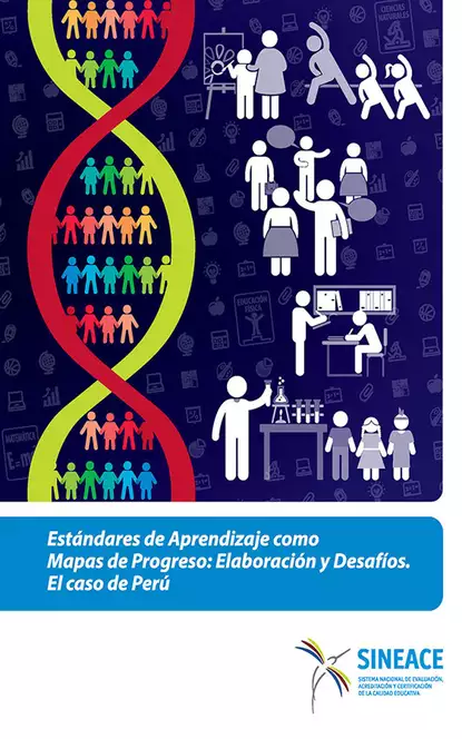 Обложка книги Estándares de aprendizaje como mapas de progreso: elaboración y desafíos, Sistema Nacional de Evaluación, Acreditación y Certificación de la Calidad Educativa